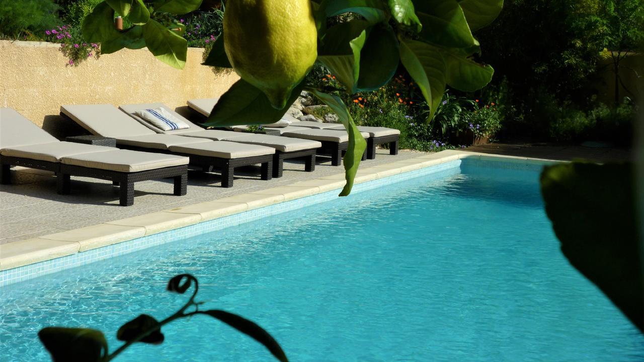 L'Ile Aux Mimosas Bed & Breakfast Tautavel Eksteriør bilde